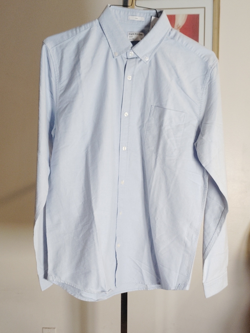 Frank & Oak Pale Blue Men's Button-Down Shirt
